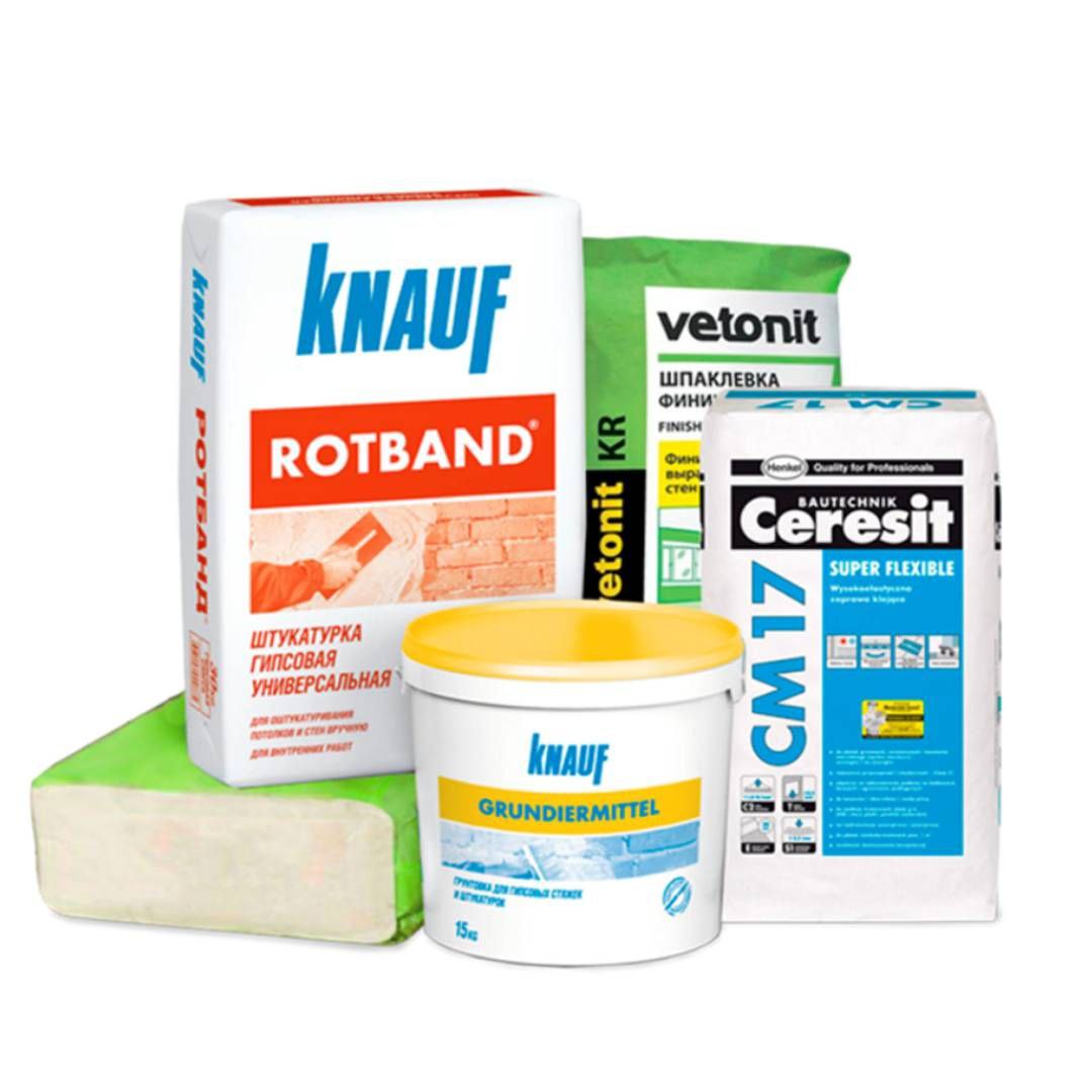 Строительные смеси