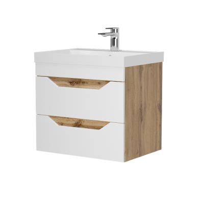 Тумба-Сохо-60-вотан-белый-подвесная-2-ящика-Под-Слим-1