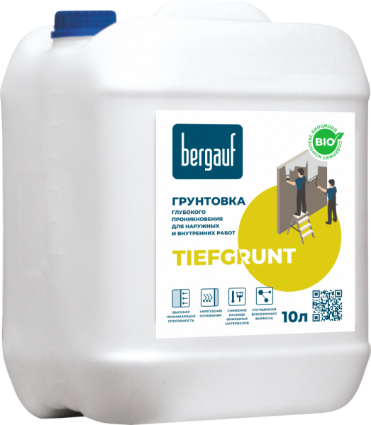 Грунтовка BERGAUF Tiefgrunt U, 10 л. *54