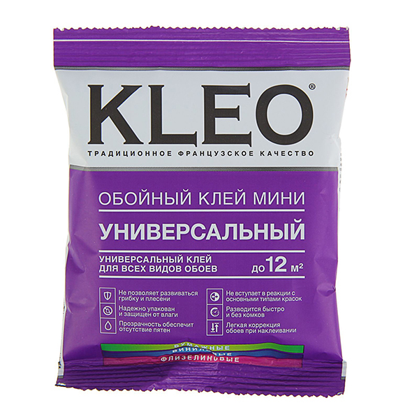 Клей для всех видов обоев KLEO mini