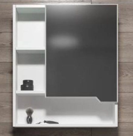 Шкаф зеркальный для ванны AGATA АШ60-226 Рондо 60 Правый 1 ящик