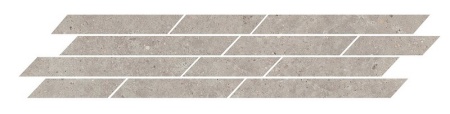 T036\SG6537 Декор Риккарди мозаичный серый светлый матовый 46,8x9,8x0,9