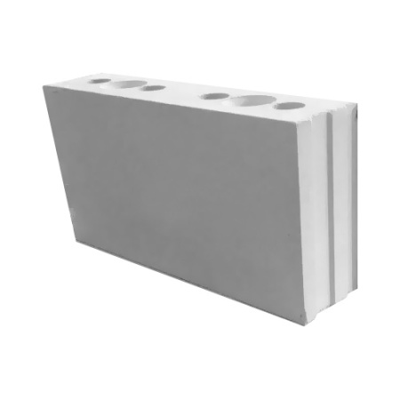 Блок силикатный перегородочный СБП1-80, 498*80*250 мм., (в под.48 шт.)