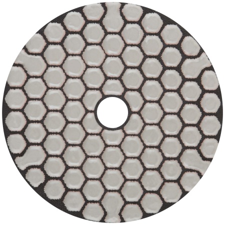 Алмазный гибкий шлифовальный круг АГШК (липучка), сухое шлифование, 100 мм, Р 100	