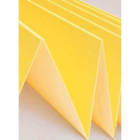 Подложка-гармошка (XPS) Солид жёлтая (1,05м*10м*2мм/10,5м2)