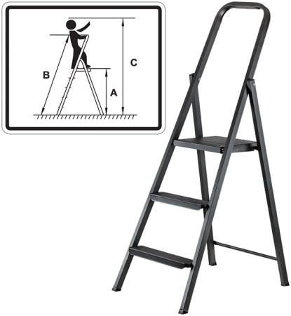 Стремянка Компакт 3 ступени