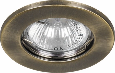 DL10 Светильник потолочный неповоротный MR16 G5.3 золото