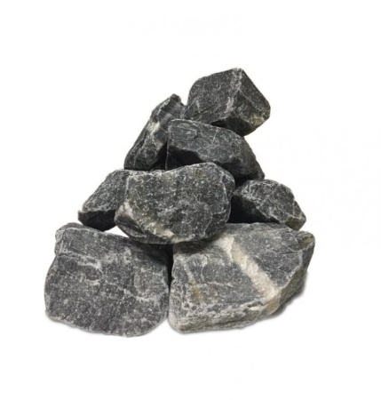 Камень для бани Атлант Кварцит ежевичный обвалованный 20 кг