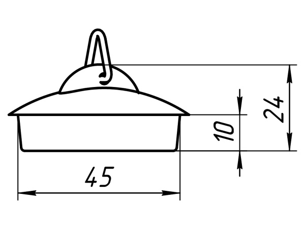 M300 Пробка для сифона 1 1/2"