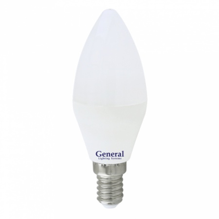 Лампа светодиодная СВЕЧА 12Вт Е14 4500К GLDEN-CF-12-230-E14-4500 GENERAL