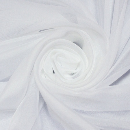 Штора вуаль со шторной лентой 500х270 см, белая №01	